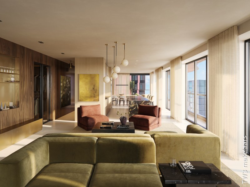 Impressie penthouse in Riva
