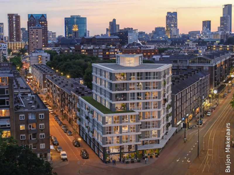 Impressie van het Hoogkwartier met Weder in het midden